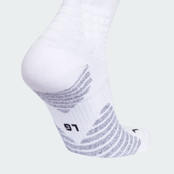 adidas Select Basketball Crew Socks White Free Shipping with adiClub adidas US