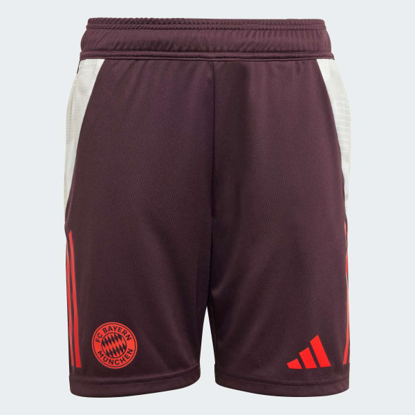 Burgundy FC Bayern Tiro 24 Kids træningsshorts