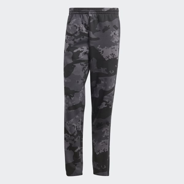 Gris Pants Estampados Camo