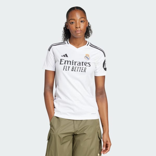 wit Real Madrid 24/25 Thuisshirt