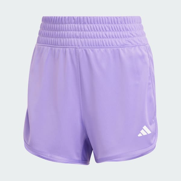 Violeta Shorts Pacer Essentials Tejidos Corte Alto