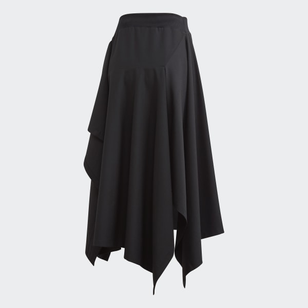 Black Y-3 Craft 3-Stripes Skirt