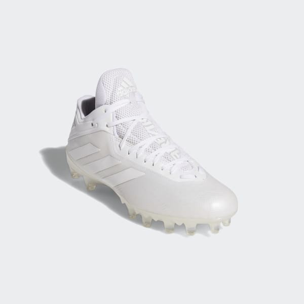 All white discount football cleats adidas