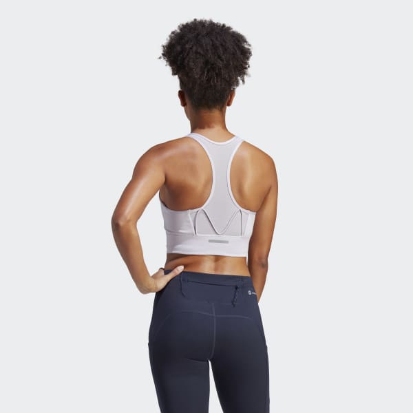 Run Pocket Medium Support Sports Bra