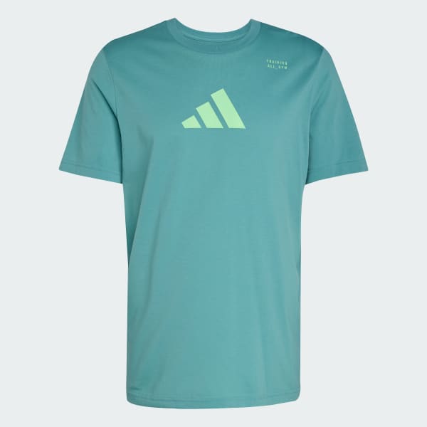 Verde Polera Graphic Category con CLIMACOOL