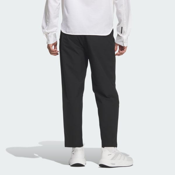 ブラック プレミアム レギュラーフィット テーラードパンツ