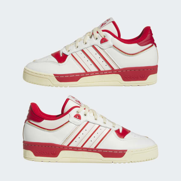 Adidas Rivalry Low 86 Core White / Off White / Team Power Red