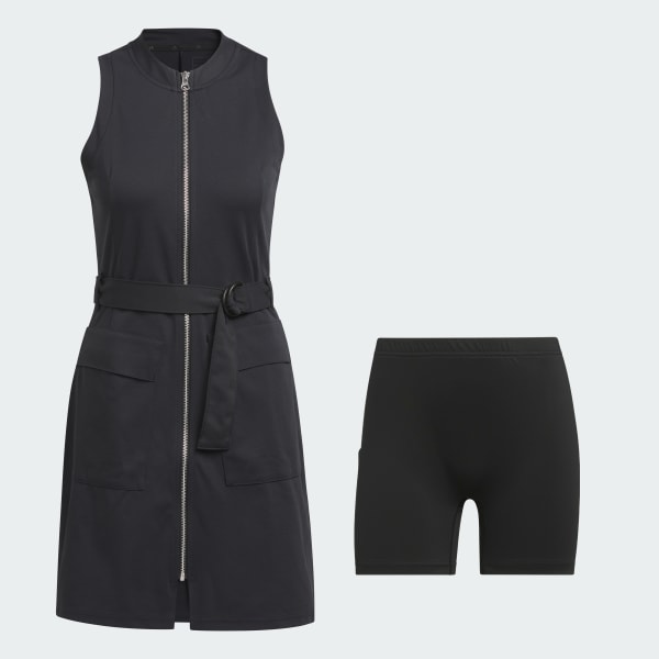 Adidas zip up dress new arrivals