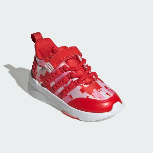 Red adidas x LEGO® Racer TR21 Elastic Lace and Top Strap Shoes