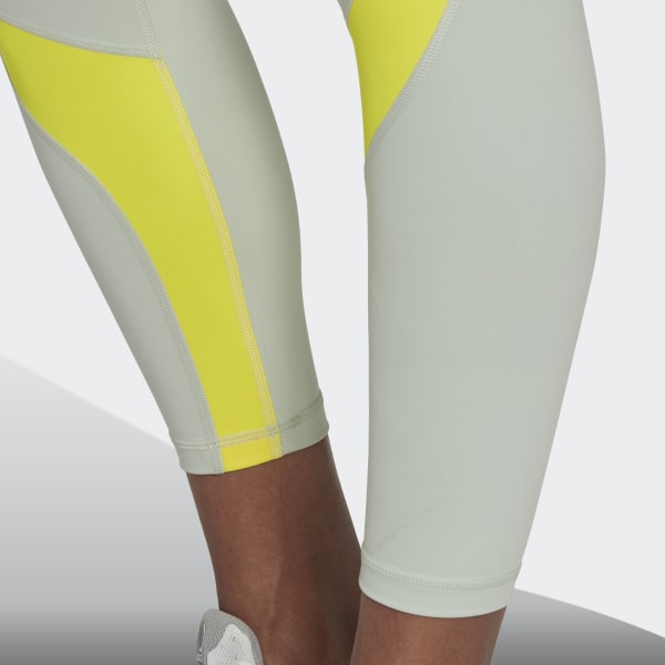 zelená Legíny Training Essentials HIIT Colourblock 7/8