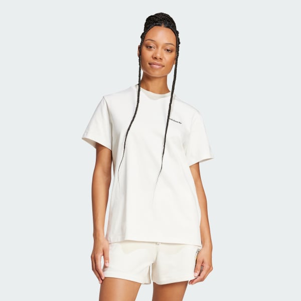 White Trefoil Series Sports Club Loose Tee
