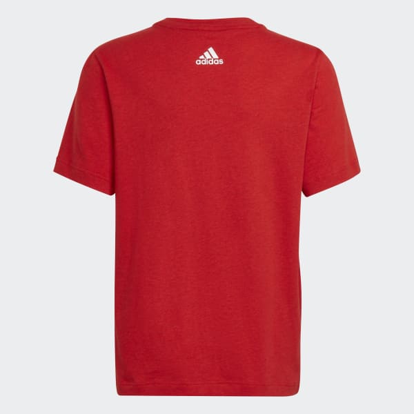 Rot Future Icons 3-Streifen T-Shirt