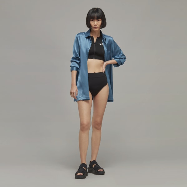 Black Y-3 Swim Bikini Bottom