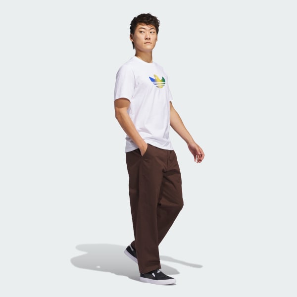 White Shmoofoil Fill Tee (Gender Neutral)