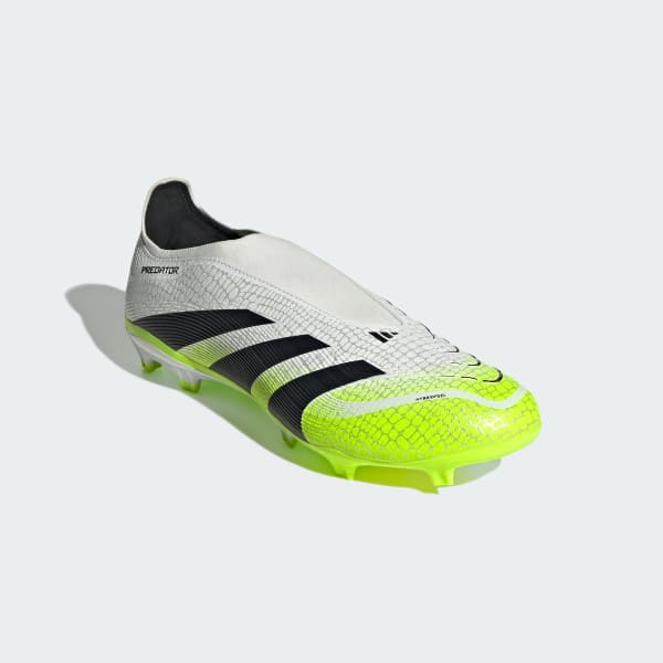 Blanco Bota de fútbol Predator League Laceless multisuperficie