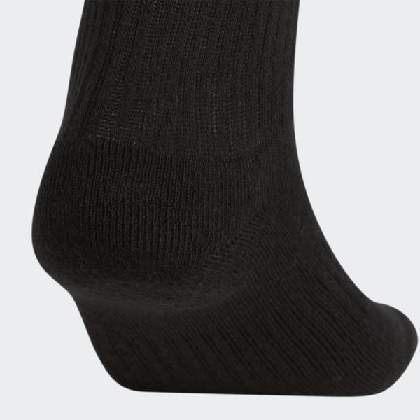 3-Stripes Embroidered Mid-Crew Socks 3 Pairs