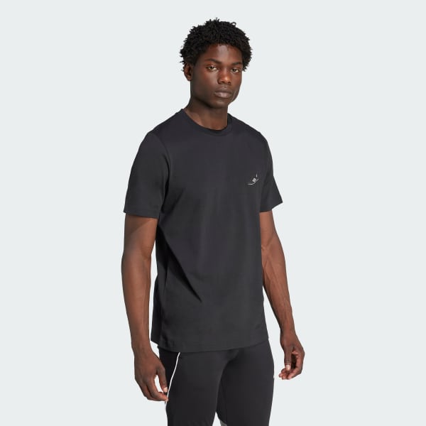 Svart Copa Graphic T-skjorte