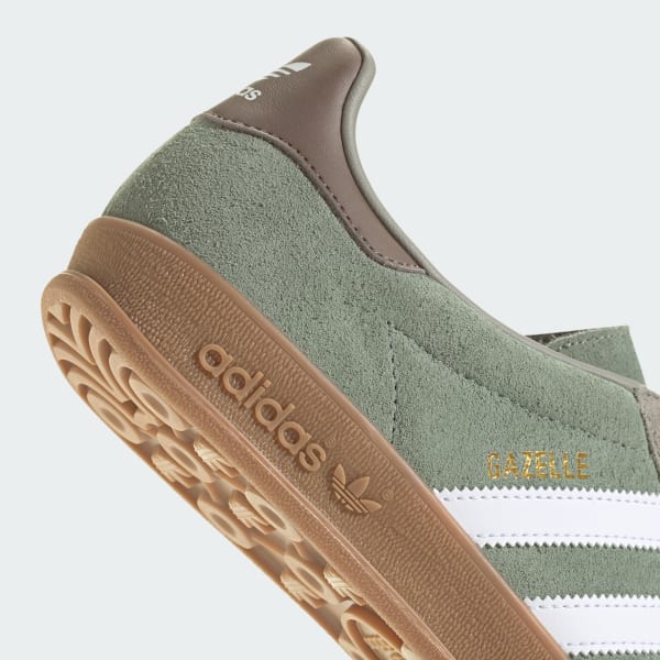 商品画像：adidas Gazelle Indoor Shoes - Green | Free Shipping with 1