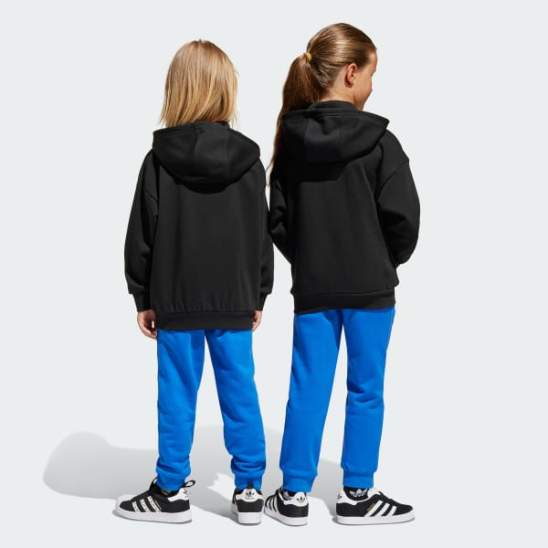 Siyah adidas Disney Mickey Mouse Kapüşonlu Eşofman Takımı