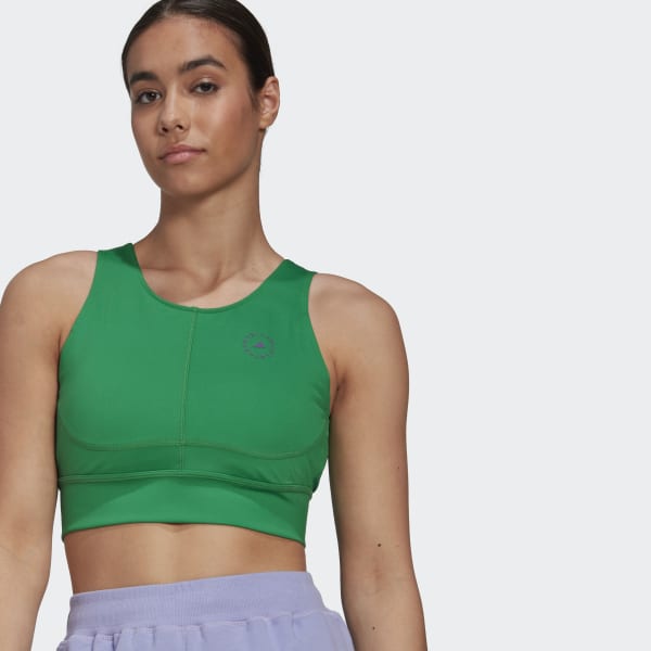 Vert Crop top de training adidas by Stella McCartney EA677