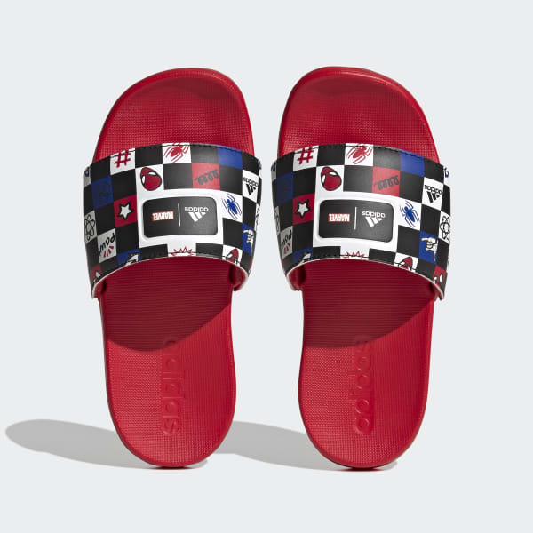 Czerń adidas x Disney adilette Comfort Spider-Man Slides