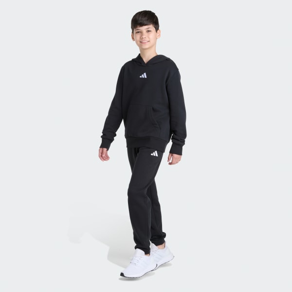 Vaquish 2 セットhoddie and joggers adidas 2-Piece Long Sleeve Fleece Pullover & Jogger Set - Black