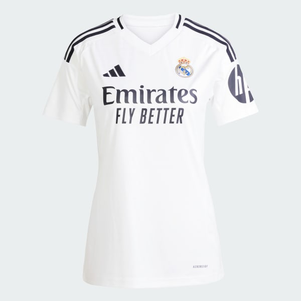 Weiss Real Madrid 24/25 Heimtrikot