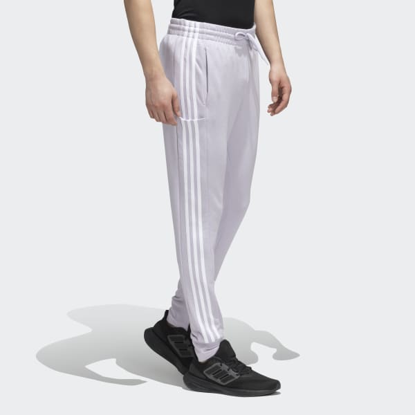 adidas Originals Women's 3-Stripe Leg Sweat Pants, Wonder White Melange,  X-Small at  Women's Clothing store