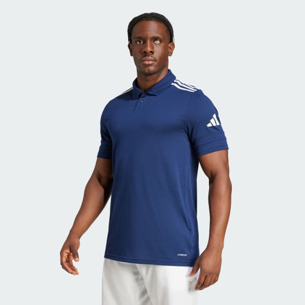 Azul Playera Polo SQ25 Algodón