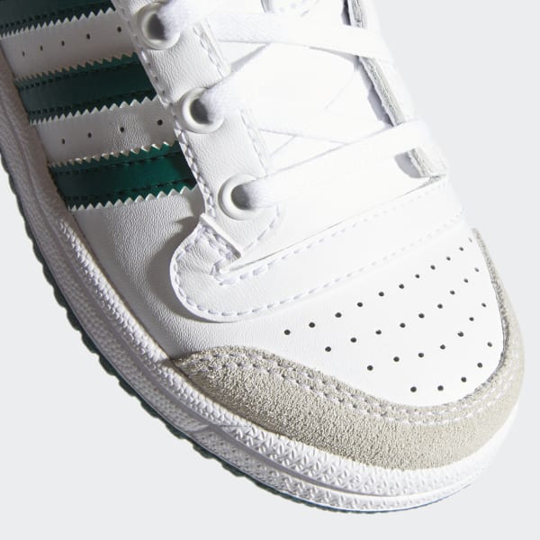 green and white adidas high tops
