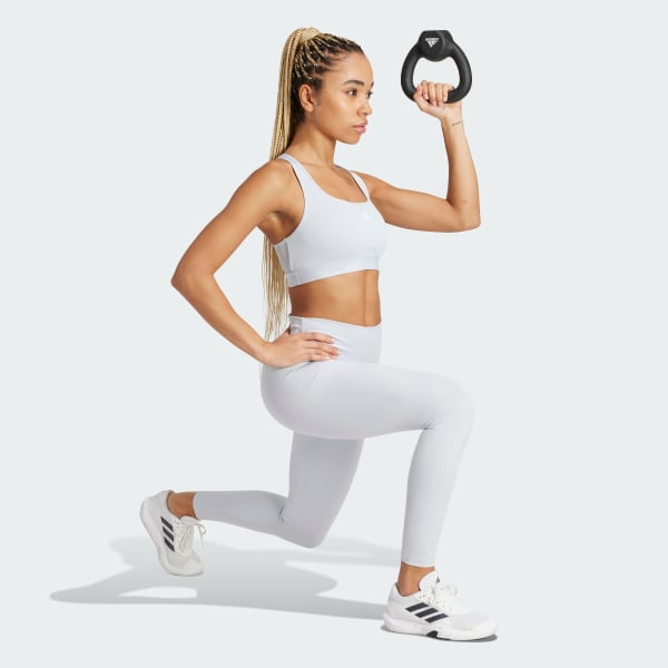 Blue Powerreact Training Medium-Support Bra
