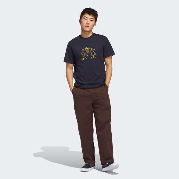 adidas Shmoofoil Fighter Tee - Blue | adidas Australia