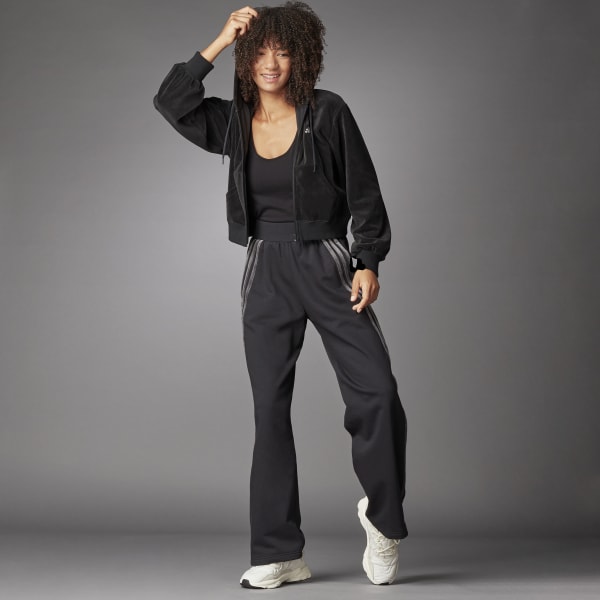 adidas crop zip hoodie