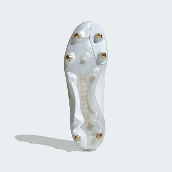 Vit Predator Elite Soft Ground Fotbollsskor