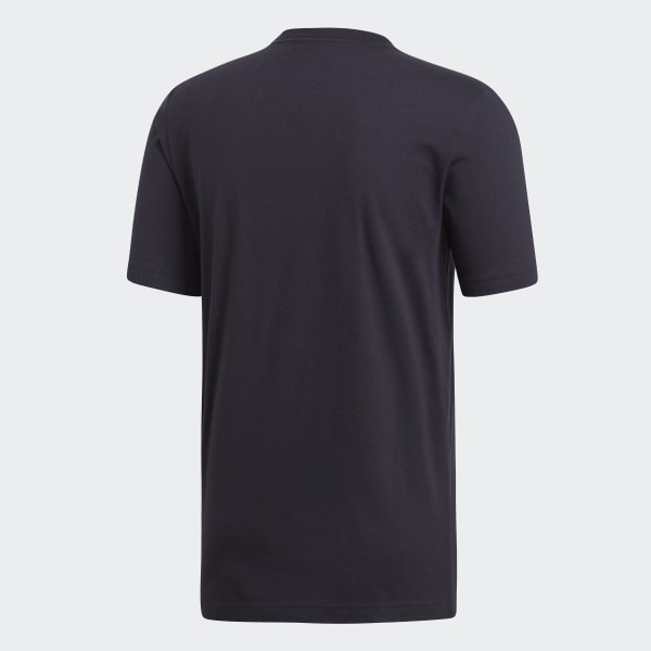 Negro Polo Essentials Plain