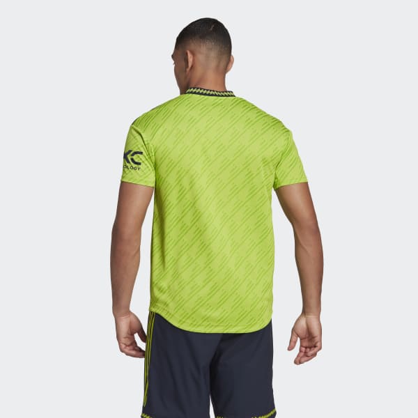 Groen Manchester United 22/23 Authentiek Derde Shirt KMM04