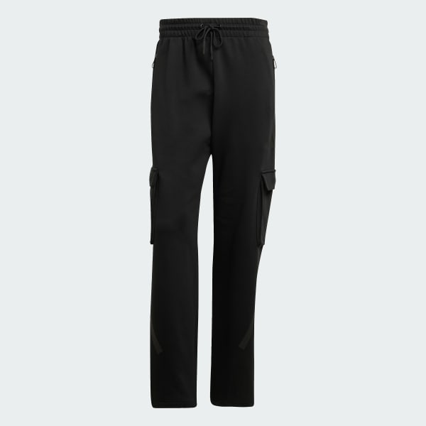 Black adidas Z.N.E. Open-Hem Cargo Pants