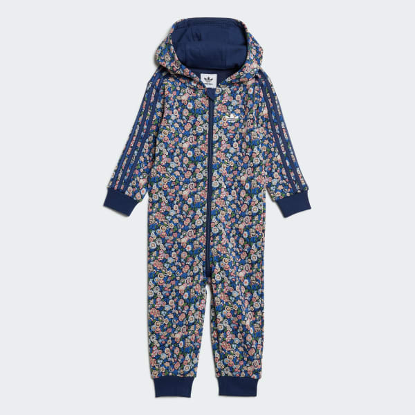Blue adidas Originals x Liberty London Bodysuit Kids