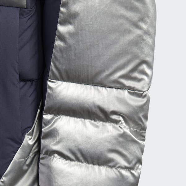 Silver Shiny Down Jacket KNG53