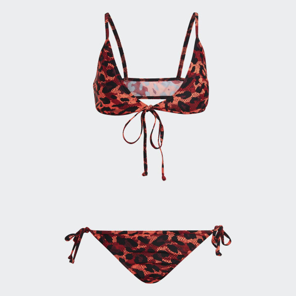 Red Summerglow Bikini Set UV680