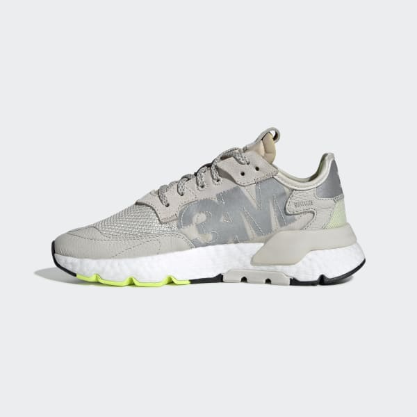 adidas Nite Jogger Shoes - White 