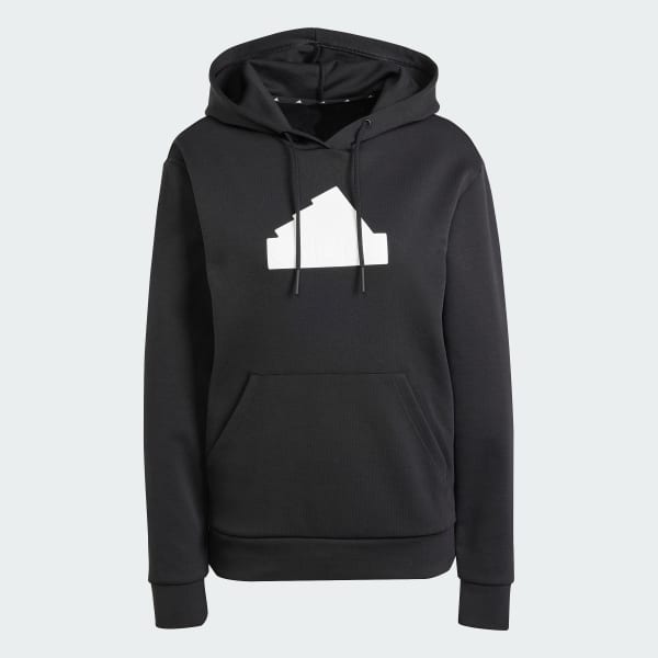 Đen Áo Hoodie Badge of Sport Future Icons