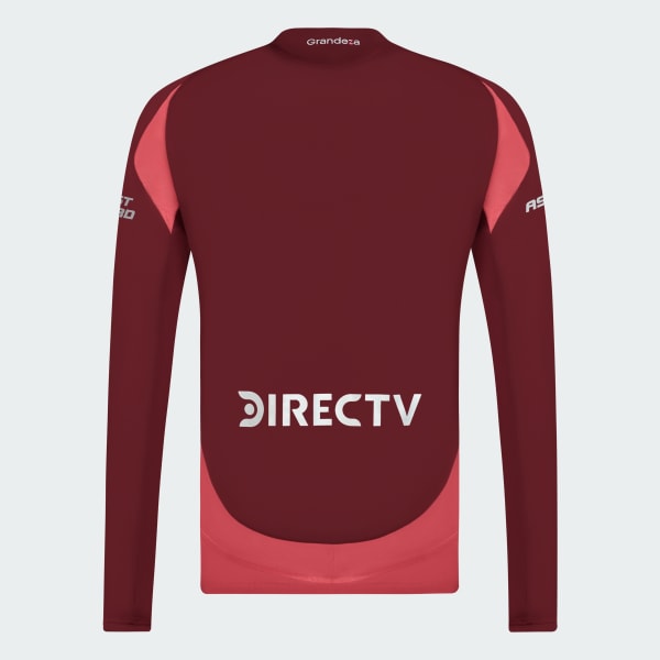 Granate Camiseta Alternativa River Plate 24/25 Versión Jugador Manga Larga