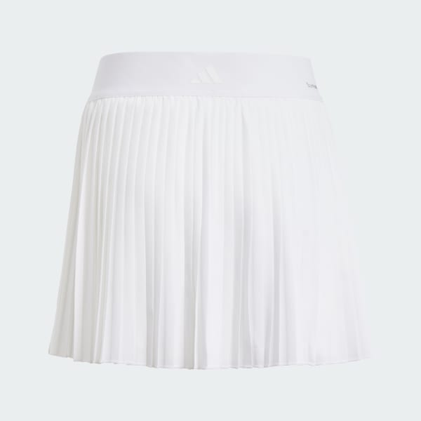 Bianco Gonnellino da tennis Club Climacool Pleated Junior