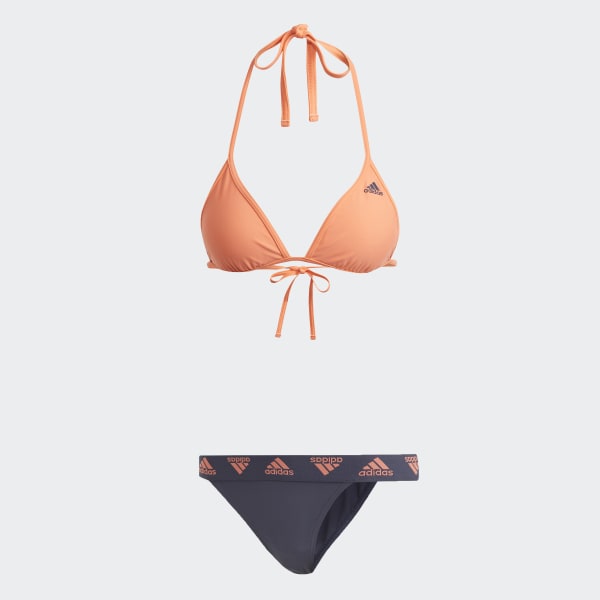 Orange Triangel-Bikini