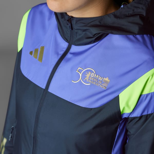 adidas BMW Berlin Marathon 2024 Legends Jacket Blue adidas Deutschland