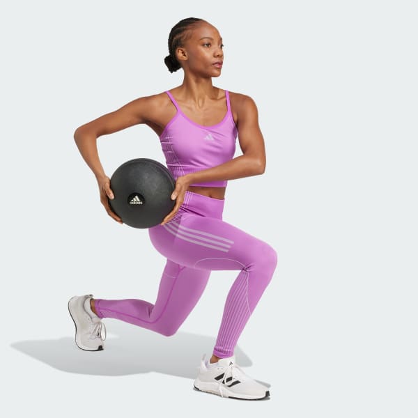 Purple Aeroknit Long-Sleeve Top