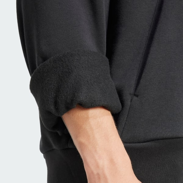adidas ALL SZN Fleece Graphic Hoodie - Black | Free Shipping
