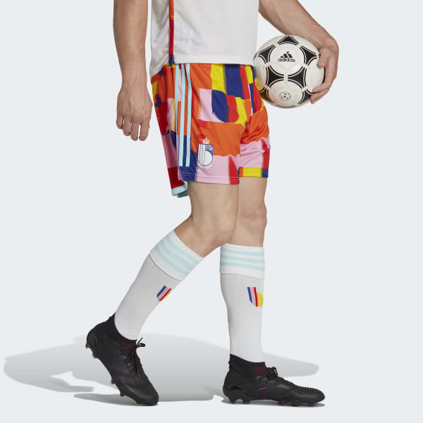 Multicolor Belgium 22 Away Shorts TL567