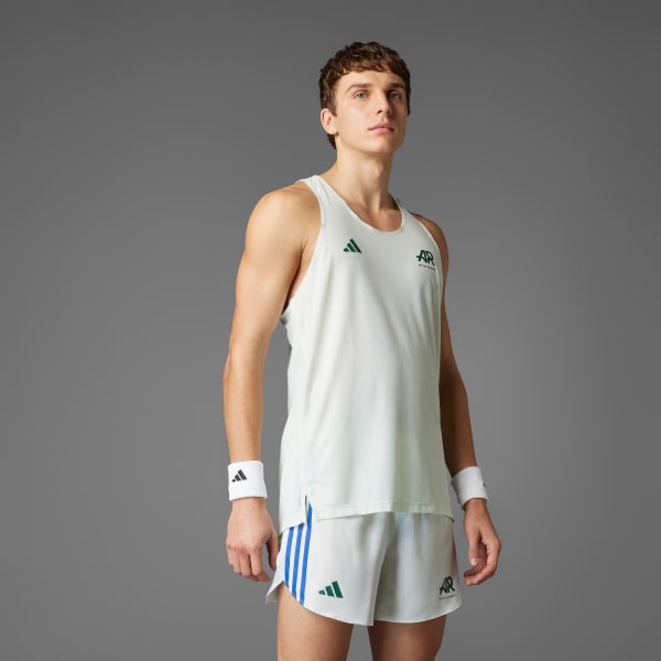 ★★Adairs★★ Runner's Climacool Singlet JC7370 Clothing - Runners CLIMACOOL Singlet - Green | adidas Oman